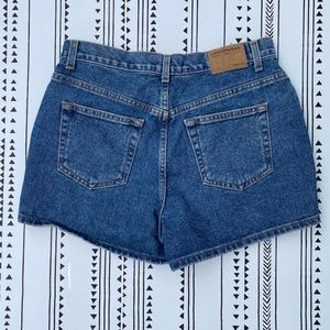 VINTAGE London Jean High Rise Denim Shorts
